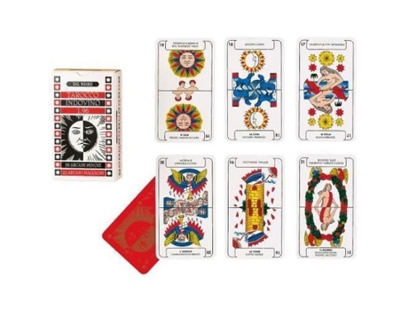 Jogo de Cartas DAL NEGRO Tarocco Indovino 196 Tarocc Misto Adulto