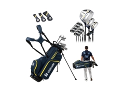 Conjunto Tacos Golfe Masculino 15 Peças Bolsa Capa Chuva NORTHIX
