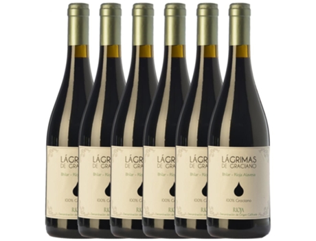 Vinho BHILAR Bhilar Lágrimas Graciano Rioja Joven (0.75 L - 6 unidades)