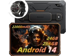 Tablet BLACKVIEW Active 8 Pro Relógio W50Pro (10.36'' - 24 GB - 256 GB - Laranja)