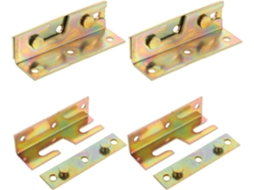 Suportes De Ferro Para Grades Cama Yarnow 10cm 4 Polegadas, Conjunto De 4 Peças, Ferragens Para Grades E Cabeceiras De