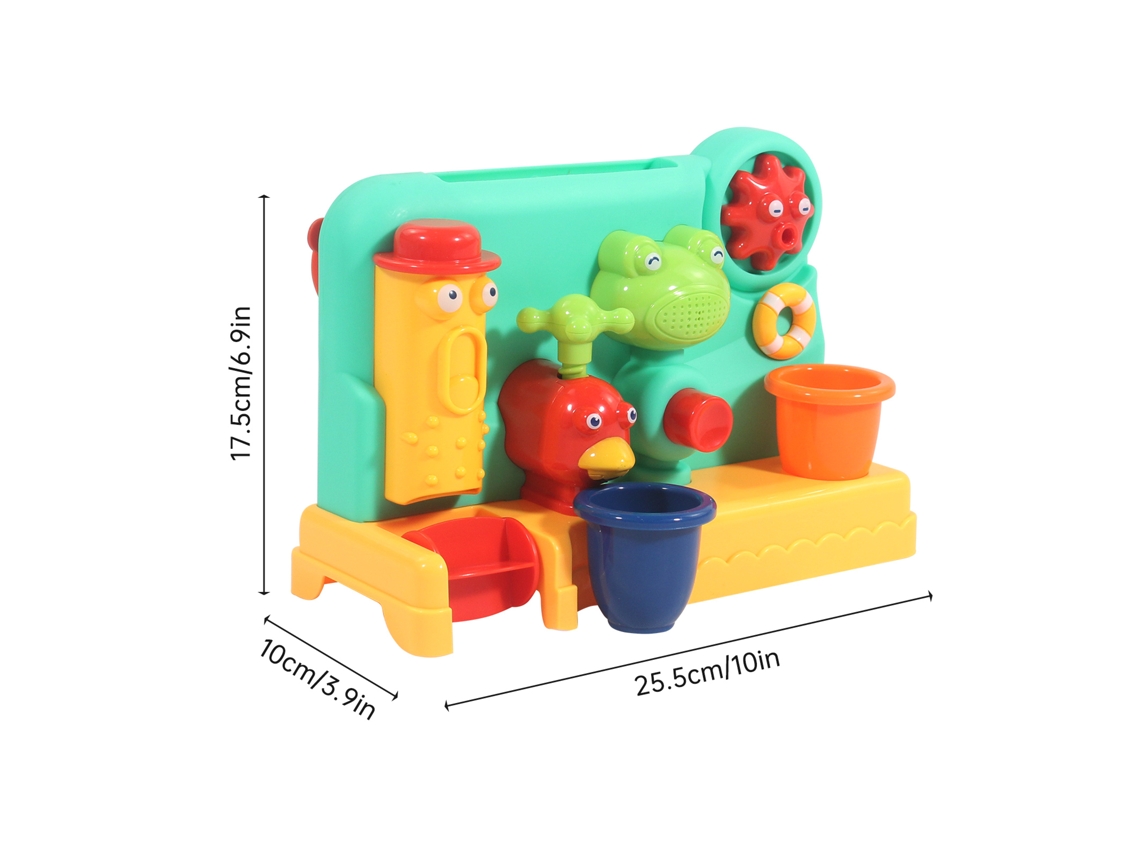 Primerox brinquedos de Banho com Ventosas Pvc para Bebês 3 6 Anos Brincadeiras de Chuveiro Cognitivo
