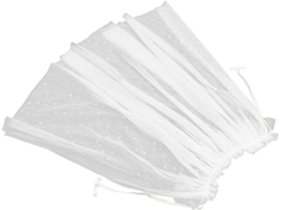 Capa Branca Ciieeo Para Fantasia De Meninos E Meninas, Feita Em Poliéster E Algodão, Fácil De Remover, Sem...