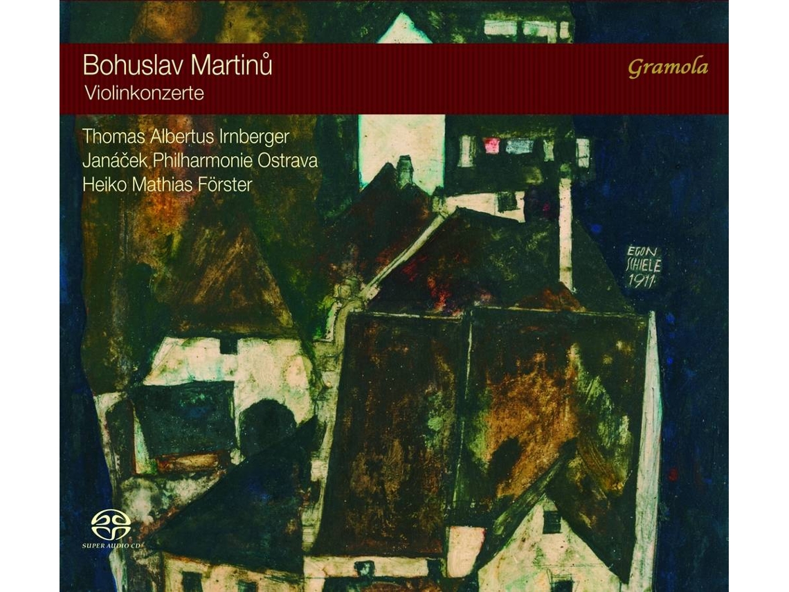 SACD Hybrid Irnberger/Förster/Janacek Philharmonie Ostrava - Violinkonzerte (1CD)