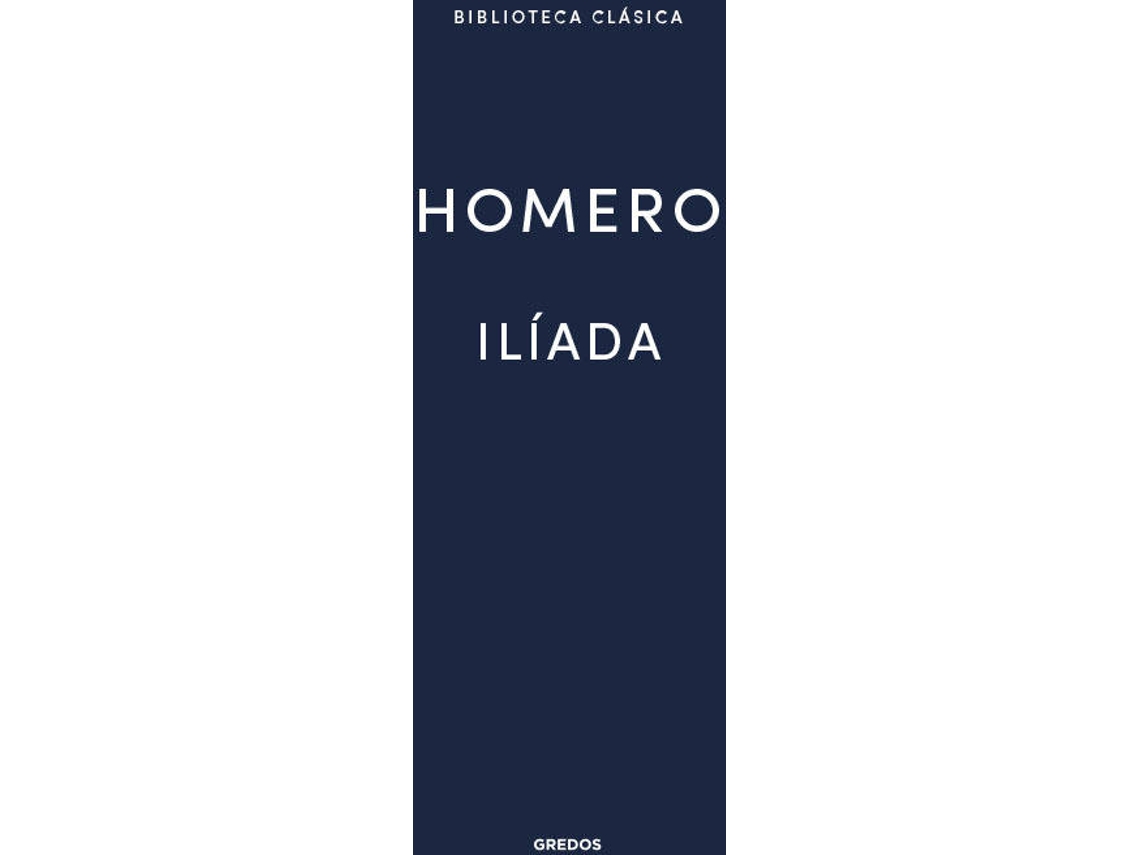 Livro Ilíada de Homero (Espanhol)