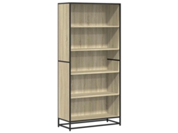 Bookcase, Bookcases Vidaxl Marrom Madeira Processada (n/a)
