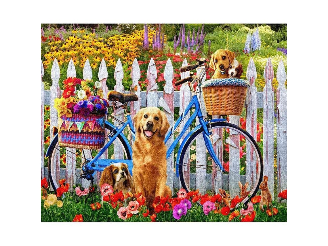 Kit De Pintura Por Números Para Adultos E Crianças - Tela 40x50 Cm - Acrílico Seguro - Presente Decorativo Com Pinceis