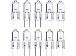 10 Lâmpadas Halógenas G6.35 2 Pinos 12v 35w Branco Quente 2700k Para Lustres, Luminárias De Trilho, Iluminação De Paisagem, Lâmpadas De Mesa