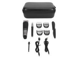 Kit De Cortador De Cabelo E Recortador De Nariz Profissional Para Homens Elétrico Com Carregamento Usb Impermeável Para Lar E Salão