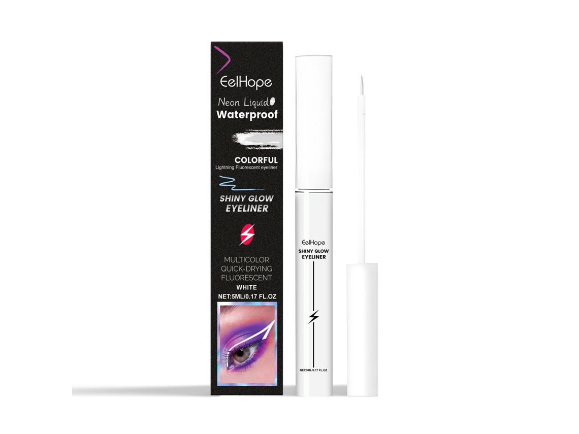 Linha Olhos Fluorescente Branca Alta Visibilidade