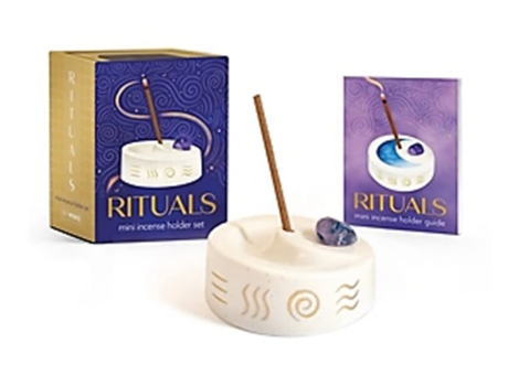 Livro Rituals Mini Incense Holder Set de Mikaila Adriance (Inglês)