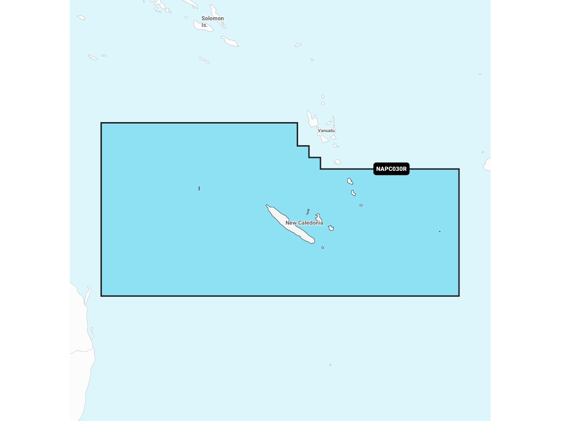 Mapa de navegação+ sd regular - nova caledónia NAVIONICS