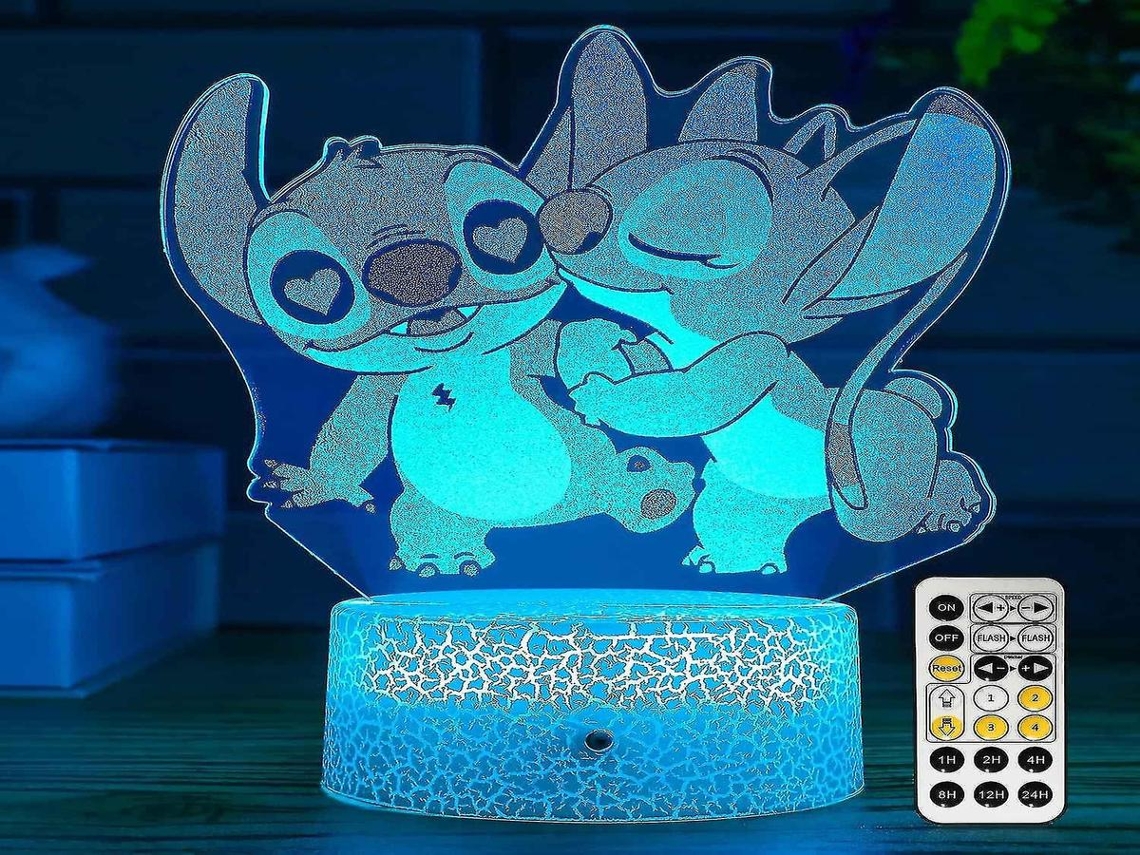 Lurelia Luz Noturna Com Recarregável Usb, Controlo Remoto, Sensor De Toque E Brilho Regulável Para Bebé E Crianças