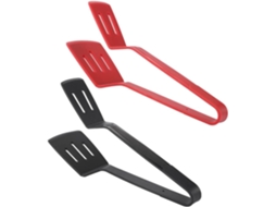 Pinça De Cozinha Silicone Com Núcleo Aço Inoxidável, Resistente A Riscos, Ideal Para Churrasco, Grelhar, Fritar E
