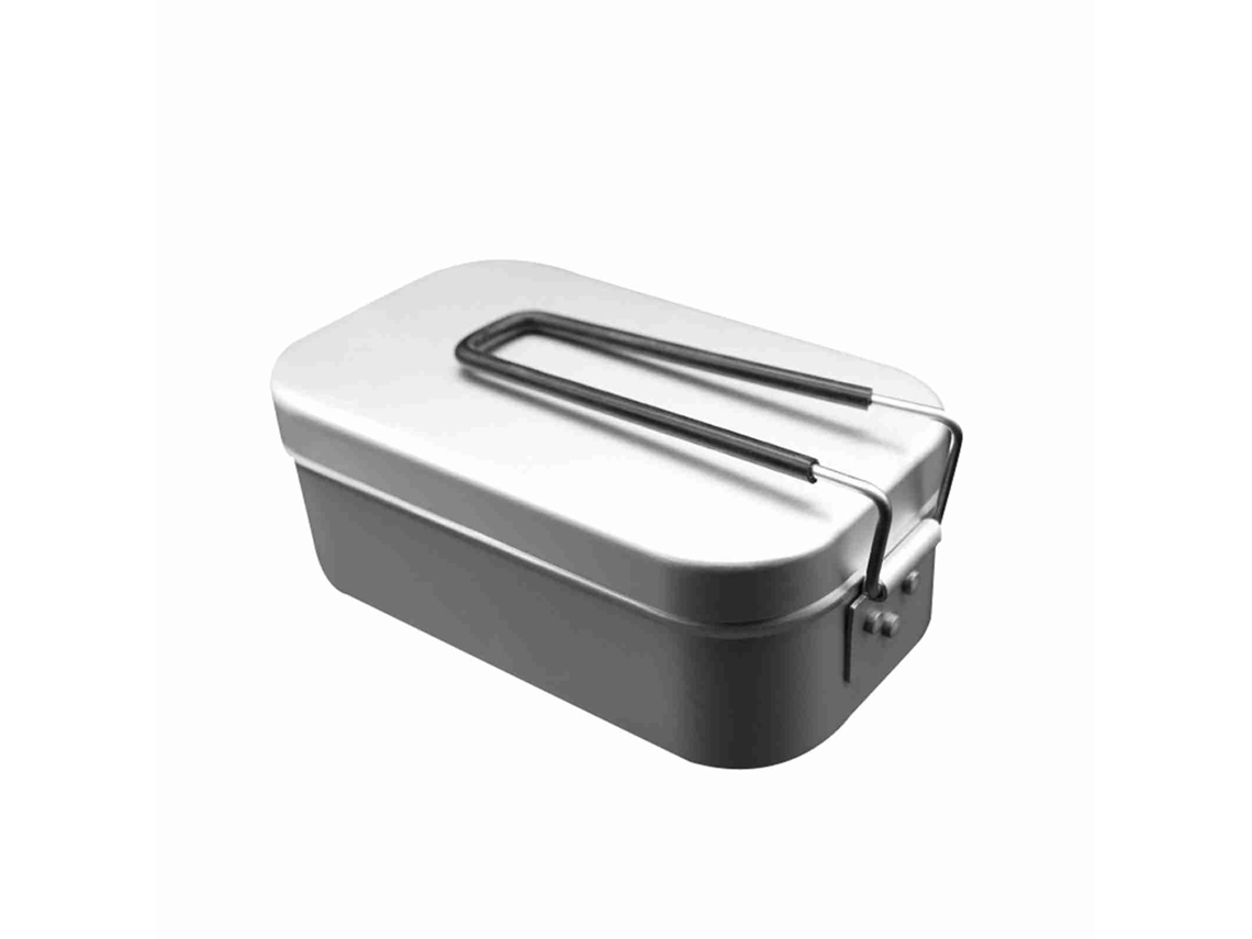 Caixa de Alimento de Alumínio Portátil para Camping