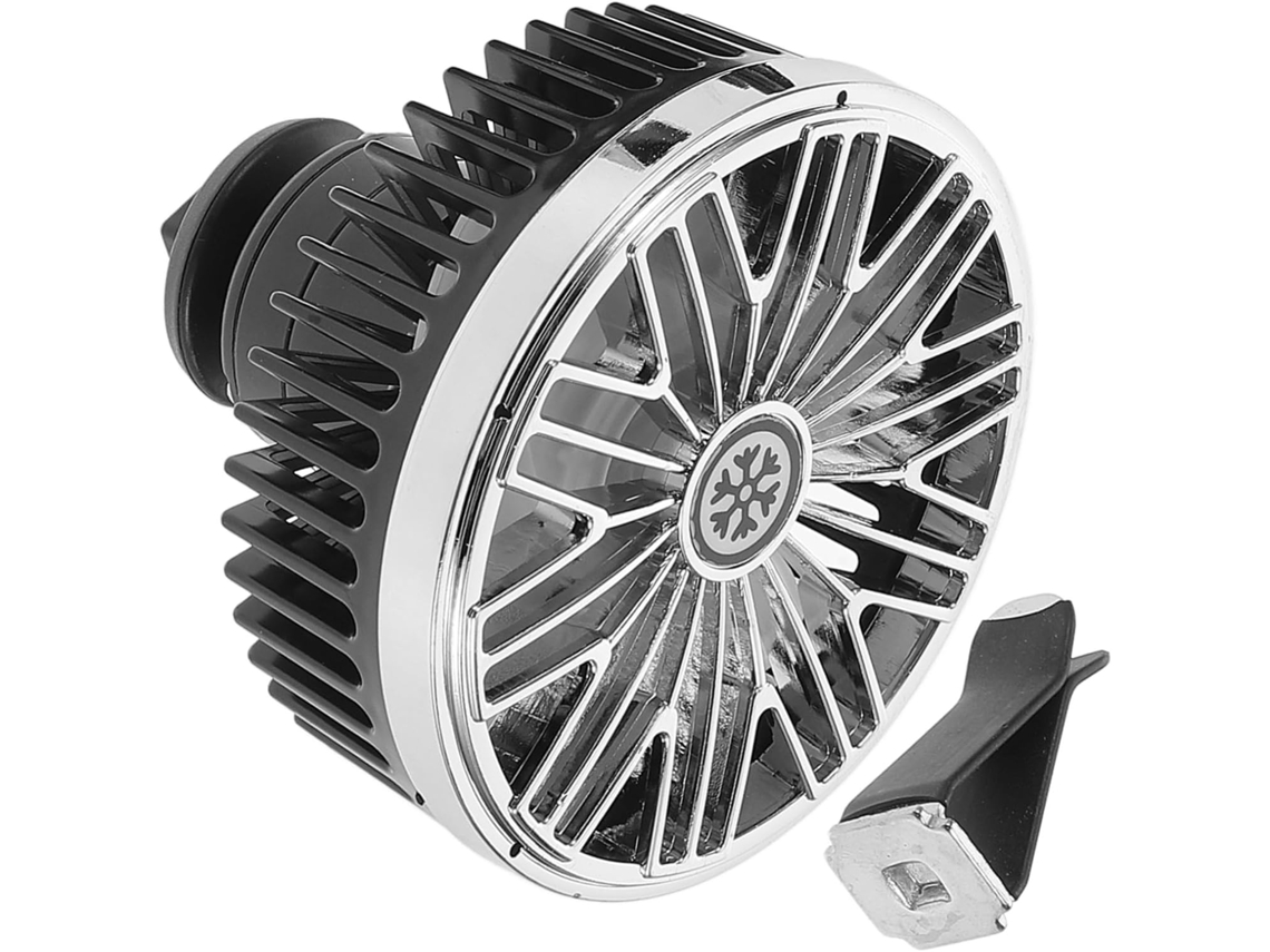 Clips Para Ventilador Portátil De Carro, Ventilador De Resfriamento Carro Em Abs, Fluxo De Ar Ajustável Para Uma