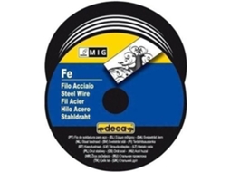 Carretel de Arame de Aço Deca para Soldagem MIG/MAG 0,6 Mm 0,7 Kg AQUAFORGE
