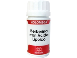 Suplemento Alimentar EQUISALUD Holomega Berberina com Acido Lipoico 50 Cápsulas