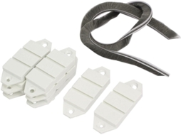 Bloco de Plástico à Prova de Vento para Janela 79x30x8 Mm CHABERLU