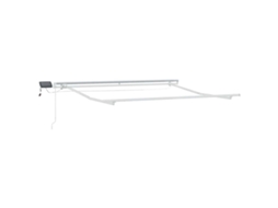 Conjunto 1 Estrutura De Toldo Vidaxl Branco Alumínio (350 X 250 Cm)