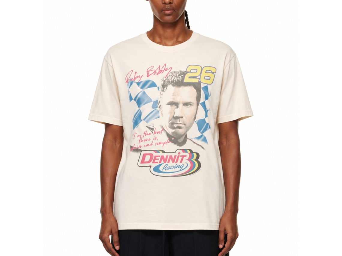 Rockinstone Talladega Nights Best There Is Quote Natural T-shirt Size:l