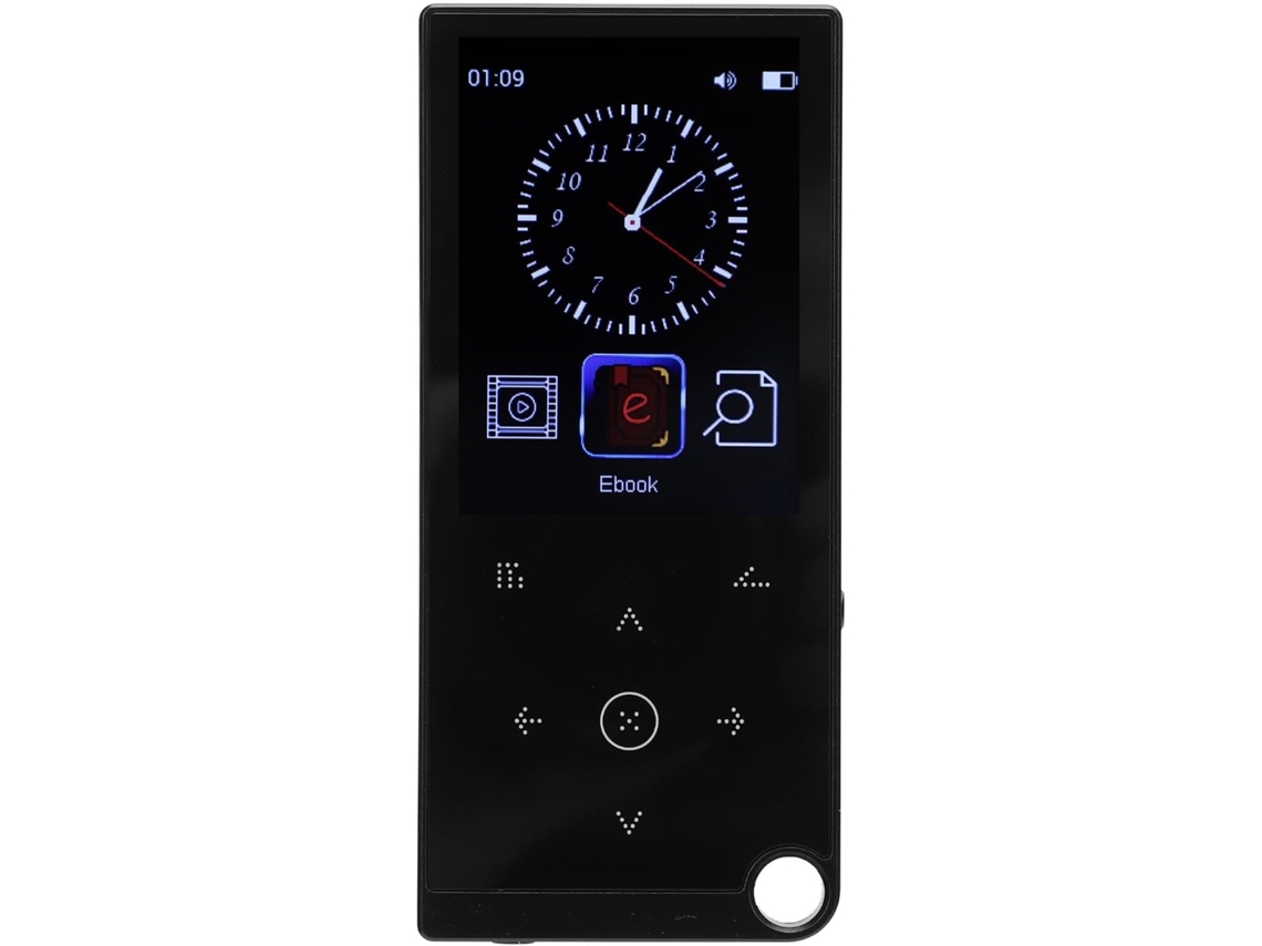 Lecteur Mp3 Mp4 Écran Bluetooth 800 Mah Portable Tactile Avec Pour Divertissement Déplacement, Batterie Zinc