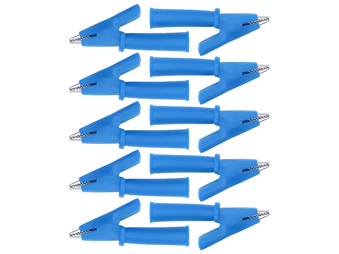 Laxiscreed Clips De Teste Em Latão Com Isolamento Em Pvc Para Segurança E Durabilidade