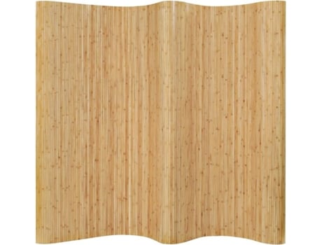 Biombo/divisória de sala VIDAXL bambu natural (250x165 cm)