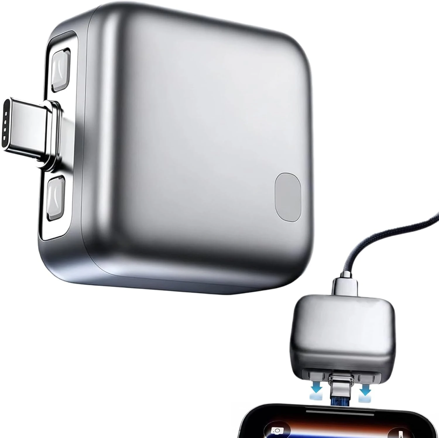 Carregador Rápido, 140w, Com Cabo, Adaptador, Telemóvel E Tablet
