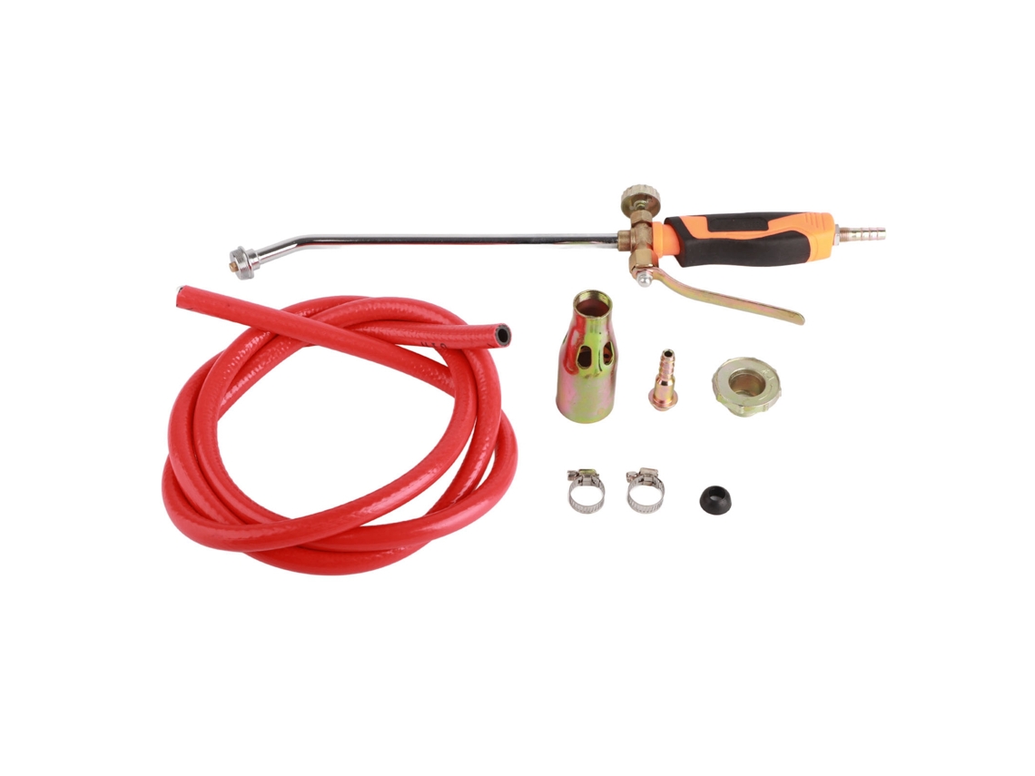 Torcha Portátil Inox Multiúso Gás Liquefeito Deterrent