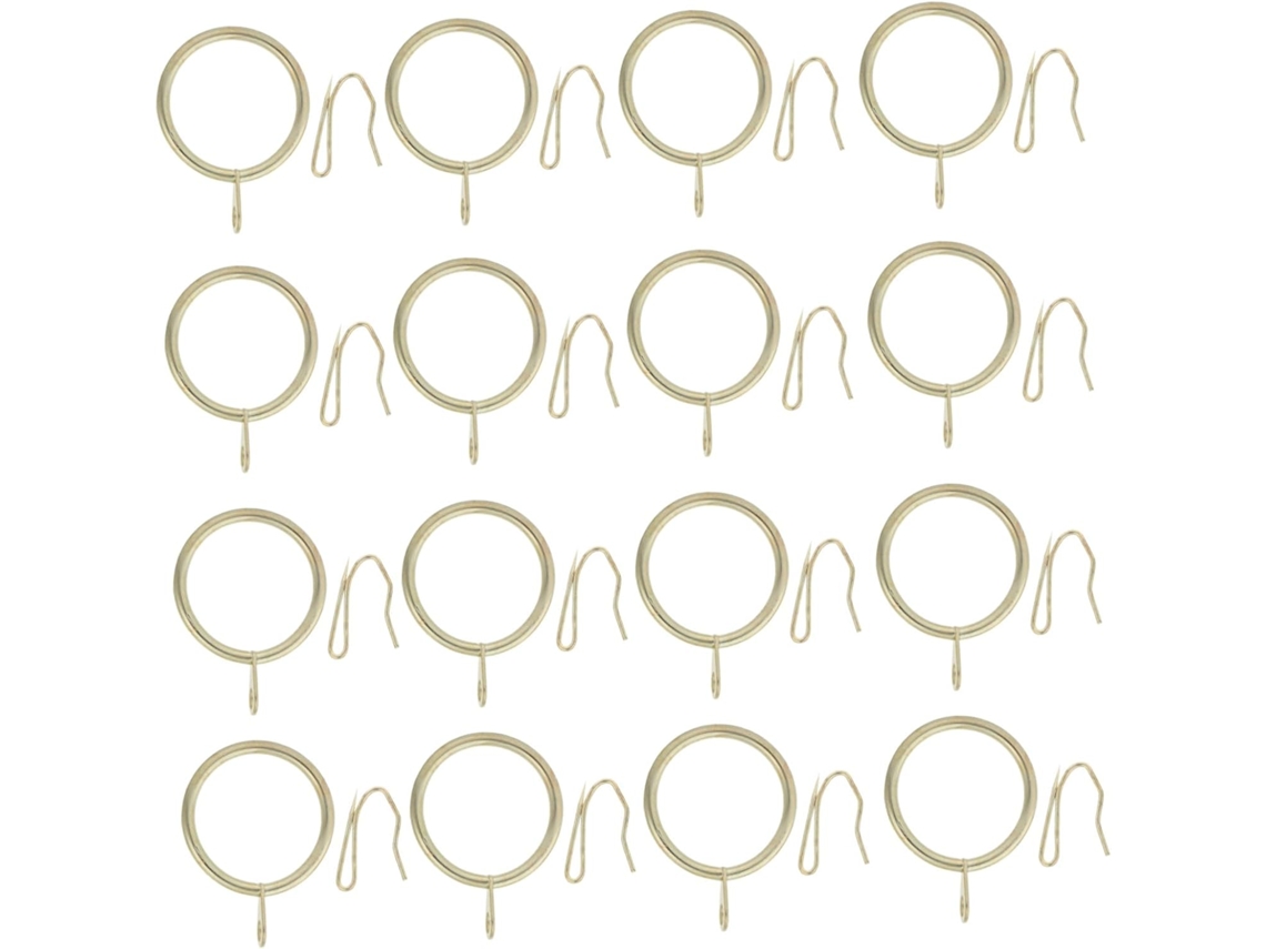 Ganchos De Cortina Metal Aço Inoxidável 4,2 Cm (1,65 Polegadas),