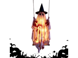 Decoração De Halloween Para Jardim Externo Com Fantasma Iluminado |