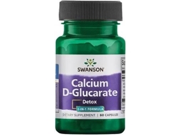Suplemento Alimentar SWANSON Ultra Cálcio D-Glucarato (60 cápsulas de 250mg)