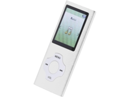 Reprodutor de MP3/MP4 de 16 GB, tela Bluetooth 5.0 de 5 polegadas, 16 GB de armazenamento, slot para cartão de 1,8 GB, entrada de vídeo, Voice Plus