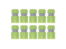10 Peças Conector Rápido De Mangueira Jardim Rosca G1/2 Kit Irrigação
