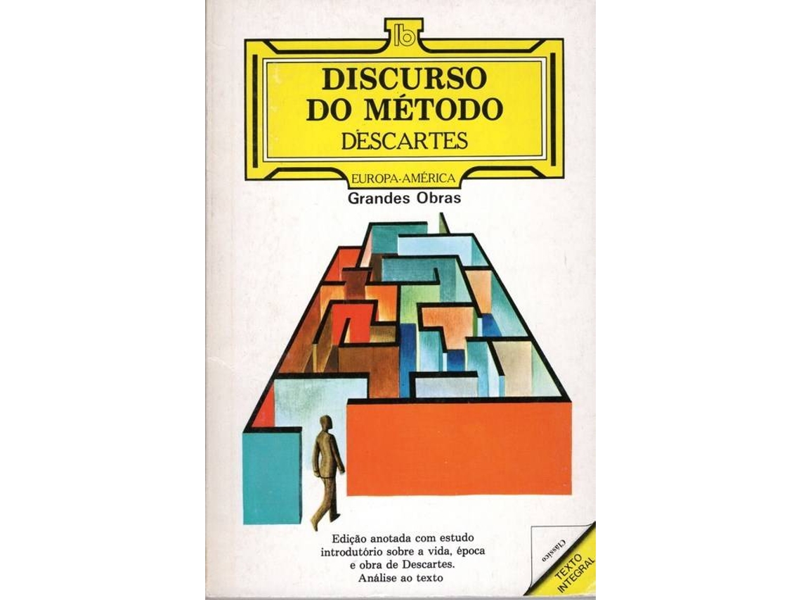 Livro Discurso do Método de René Descartes (Português)