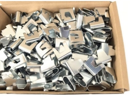 Pacote Com 100 Grampos Grandes De Arame Galvanizado Para Construção/reparo De Gaiolas E Viveiros, Para Fixação