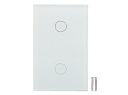 Interruptor Inteligente Wifi De Toque Doble Control Remoto Inalámbrico Para Luz De Pared Hogar 100‑240v