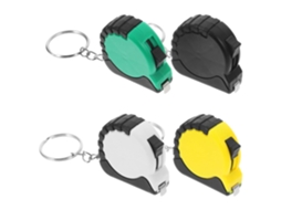 Conjunto De 4 Mini Fitas Métricas Retráteis Beaupretty Para Chaveiro