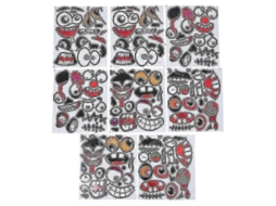Folhas De Adesivos De Halloween Para Decorar Ly Ebike