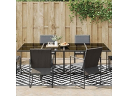 Outdoor Carpet, Outdoor Carpets Vidaxl Preto Polipropileno (190 X 290 Cm)