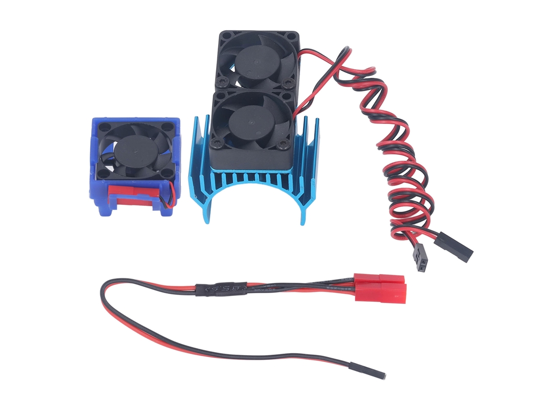 Ventoinha Radiador 5v Rc Traxxas Slash 4x4 Vxl Azul