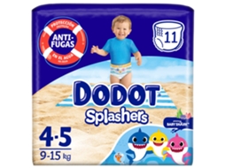 Fraldas Cueca Banho Splashers 9-15kg T4 Dodot