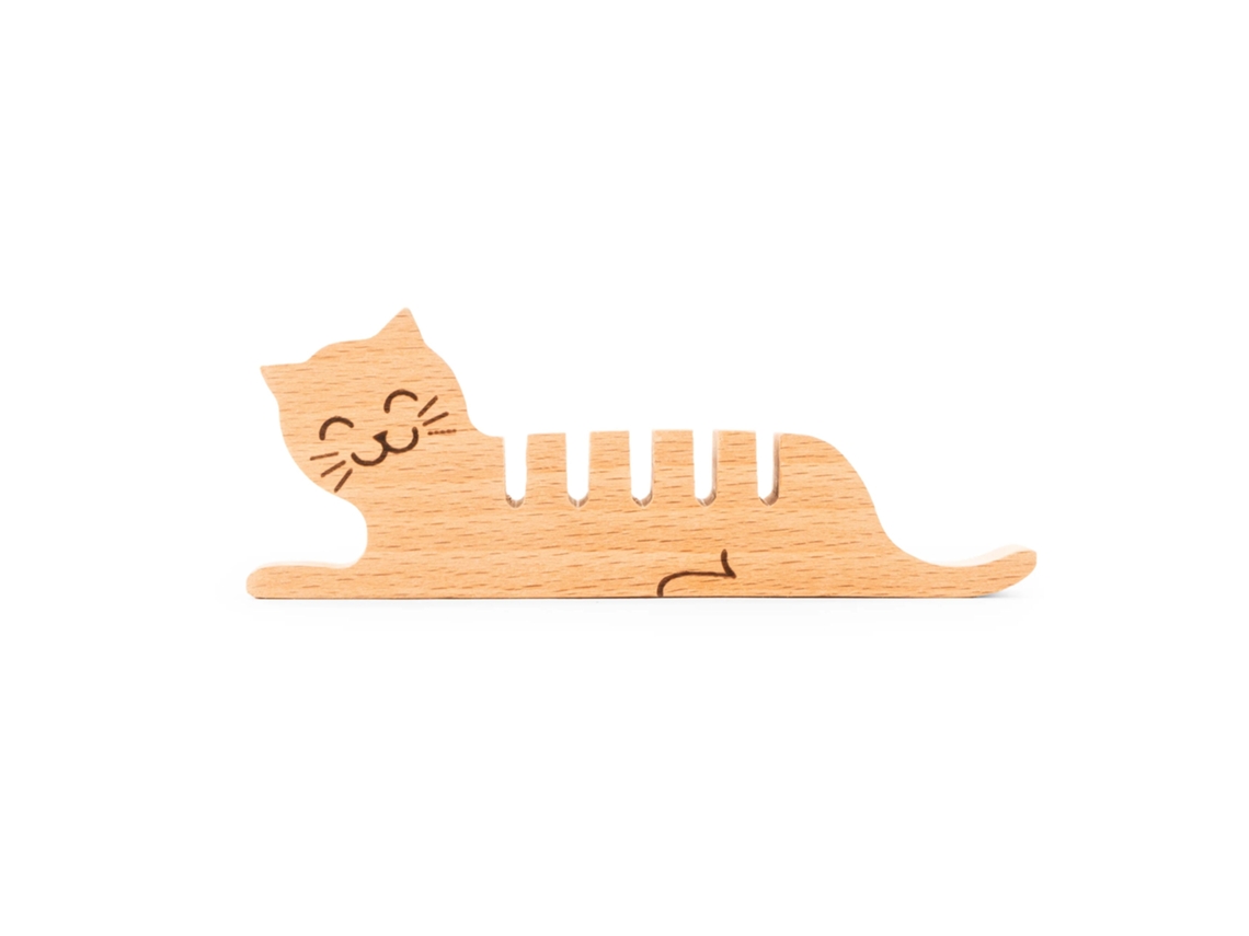 Suporte Para Múltiplos Cabos Kikkerland - Gato