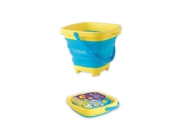 Balde Dobrável De Plástico Macio, Brinquedo Aquático Portátil Para Praia No Verão, Balde Telescópico Fazer Moldes Areia. -aquaforge