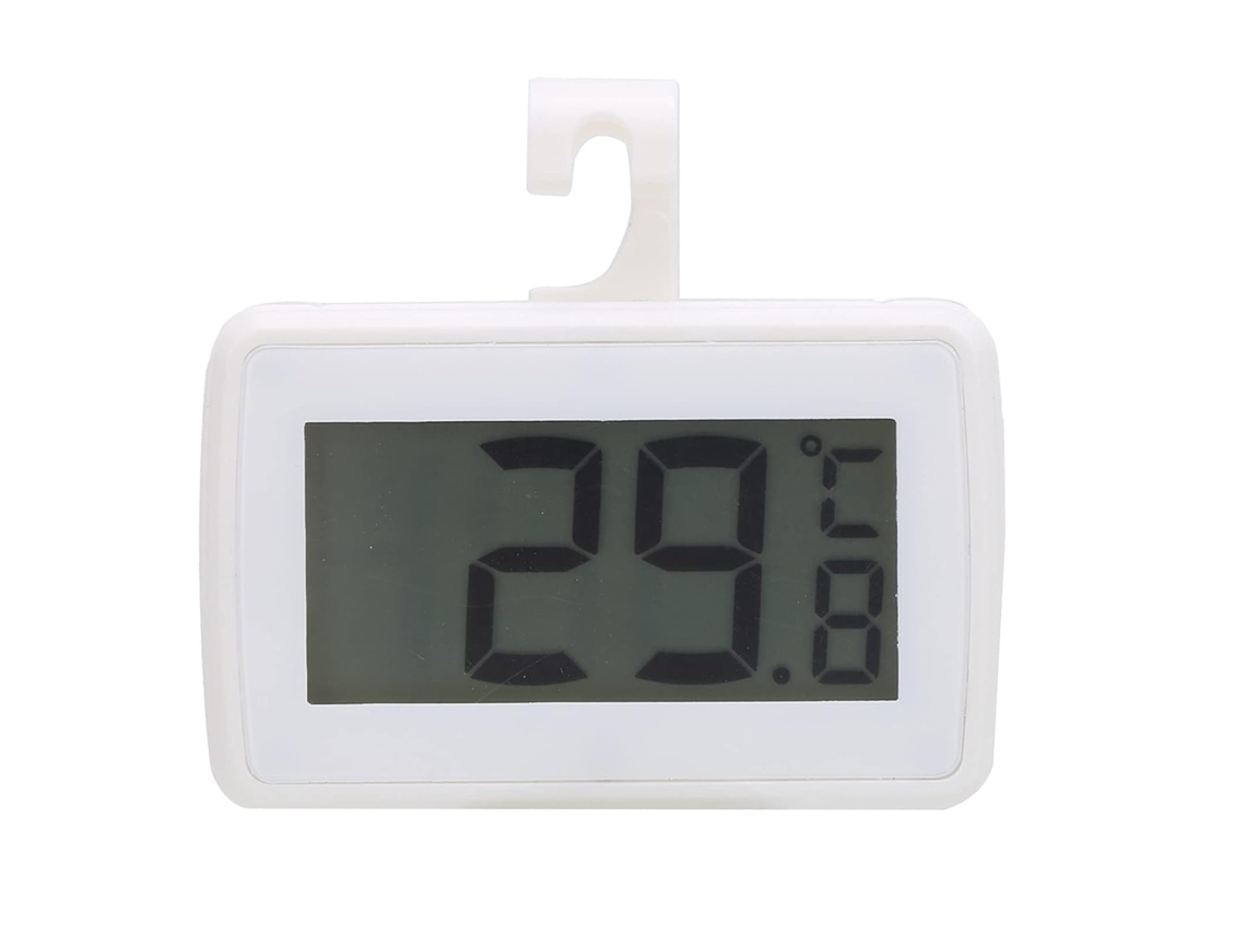 Lurelia Termómetro Para Frigorífico, Para Frigorífico, Base Magnética, Suporte Prático, Material Plástico
