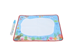 Ats alfombra de Pintura com Água Educativa Grande para Crianças, Alfombra de Desenho com Água para Coordenação Olho mão, Ocean Pad