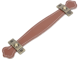 Puxador De Bagagem Em Couro Sintético Luqeeg, Resistente E Elegante, Para Gavetas De Malas E Armários, Marrom