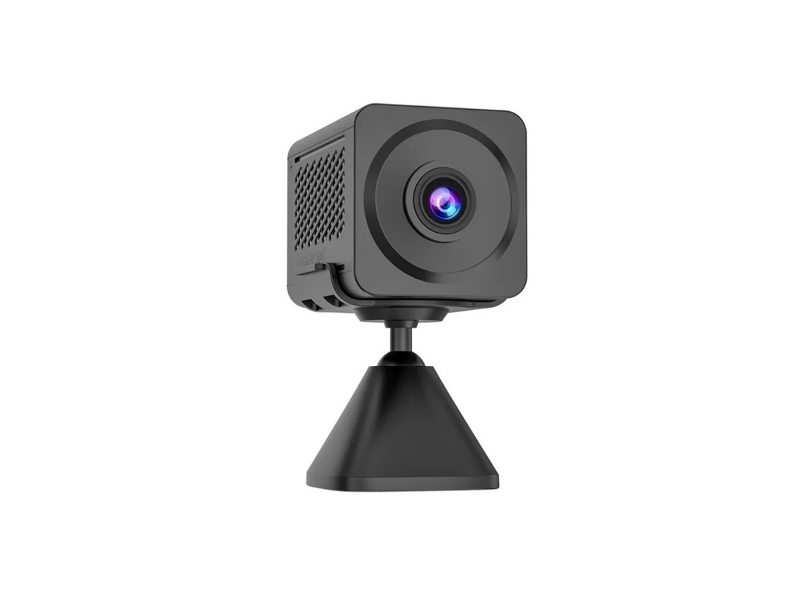 Mini Câmera Wifi 3 Mp, Detecção De Movimento Ai, Áudio Bidirecional Yizhood (preto)