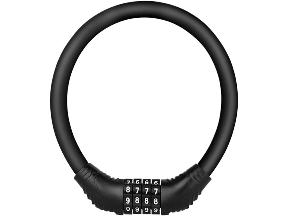 Cadeado Antifurto Para Bicicleta, Cadeado De Combinação De 4 Dígitos